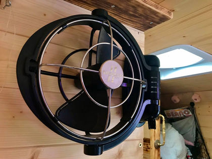 Sirocco II 12v motorhome and caravan fan