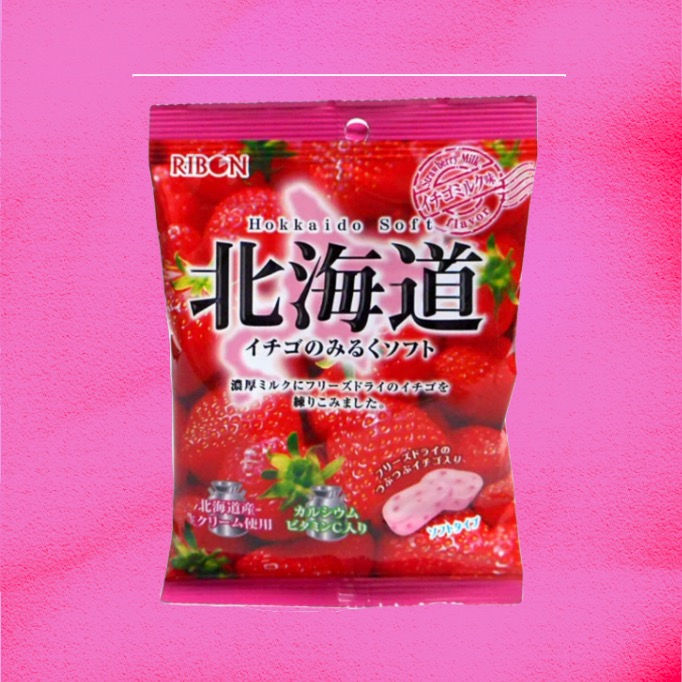 RIBON STRAWBERRY MILK SOFT