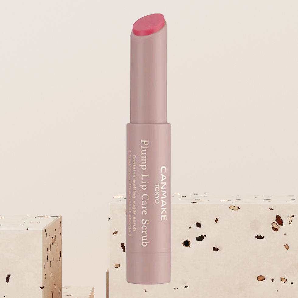 CANMAKE PLUM PREMIUM LIP CARE SCRUB / No.02 Clear Pink