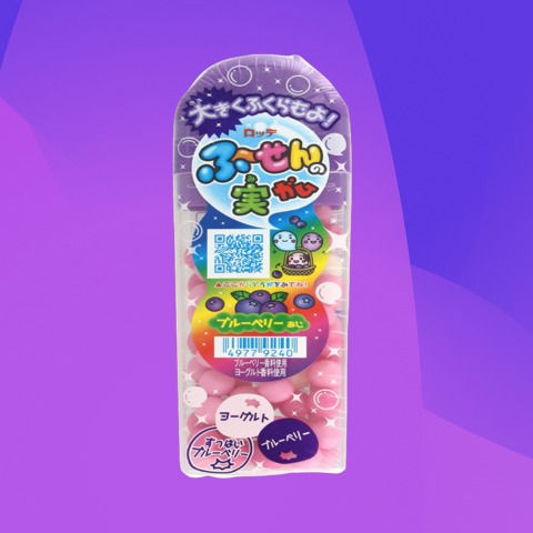LOTTE Bubble Fruit Blueberry Gum