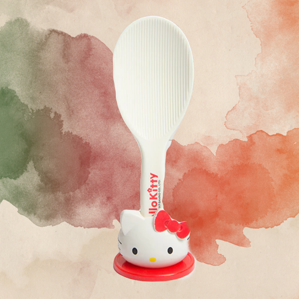Hello Kitty rice spoon (red)