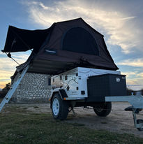 Remorque tout terrain M20 InOut avec tente de toit Autohome