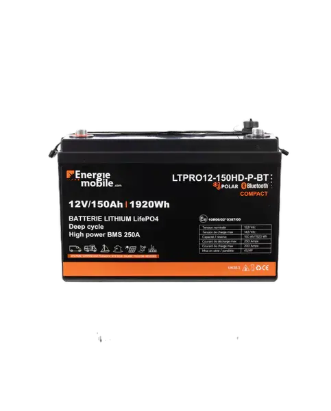 Batterie Lithium 150Ah LTPRO HD LiFePO4
