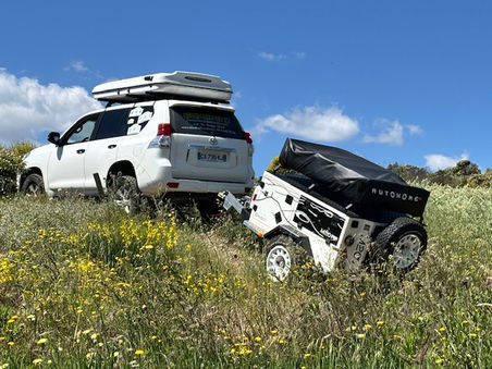 Essai tout-terrain : la remorque M20 InOut testée par Atout Offroad sur un terrain extrême
