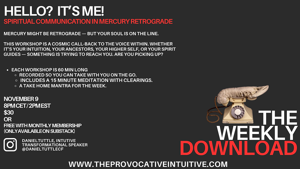 Hello? It's Me - A Mercury Retrograde Perspective on Communication