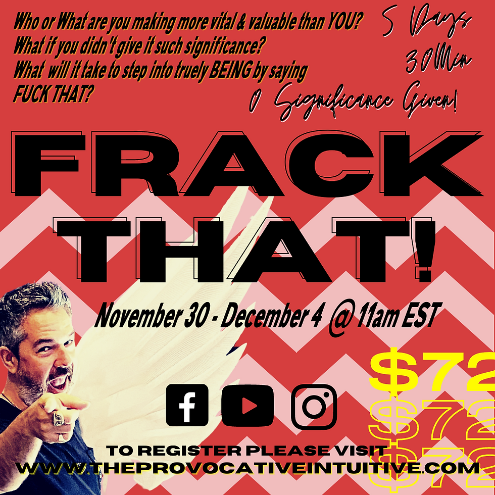 FRACK THAT!