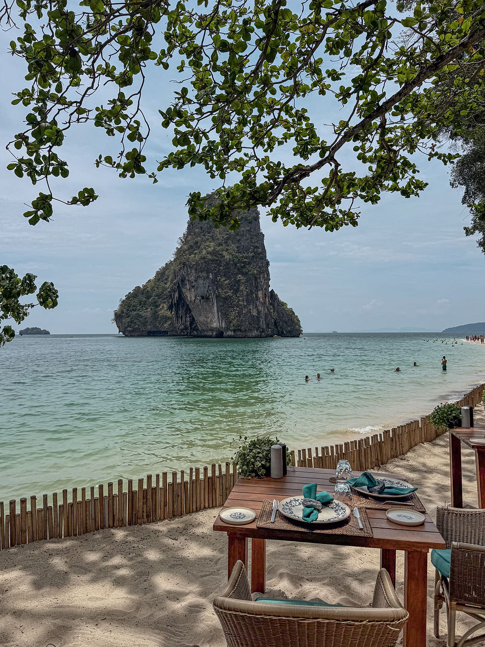 Railay beach thailand Rayavadee