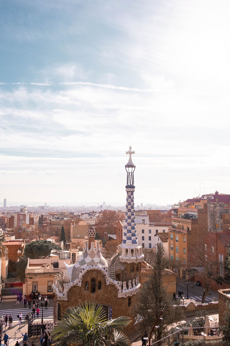 פארק גואל Parc Güell ברצלונה Barcelona