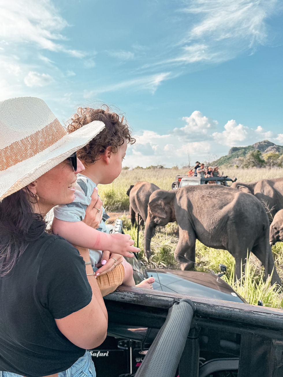Sri Lanka with a baby סרי לנקה עם תינוק