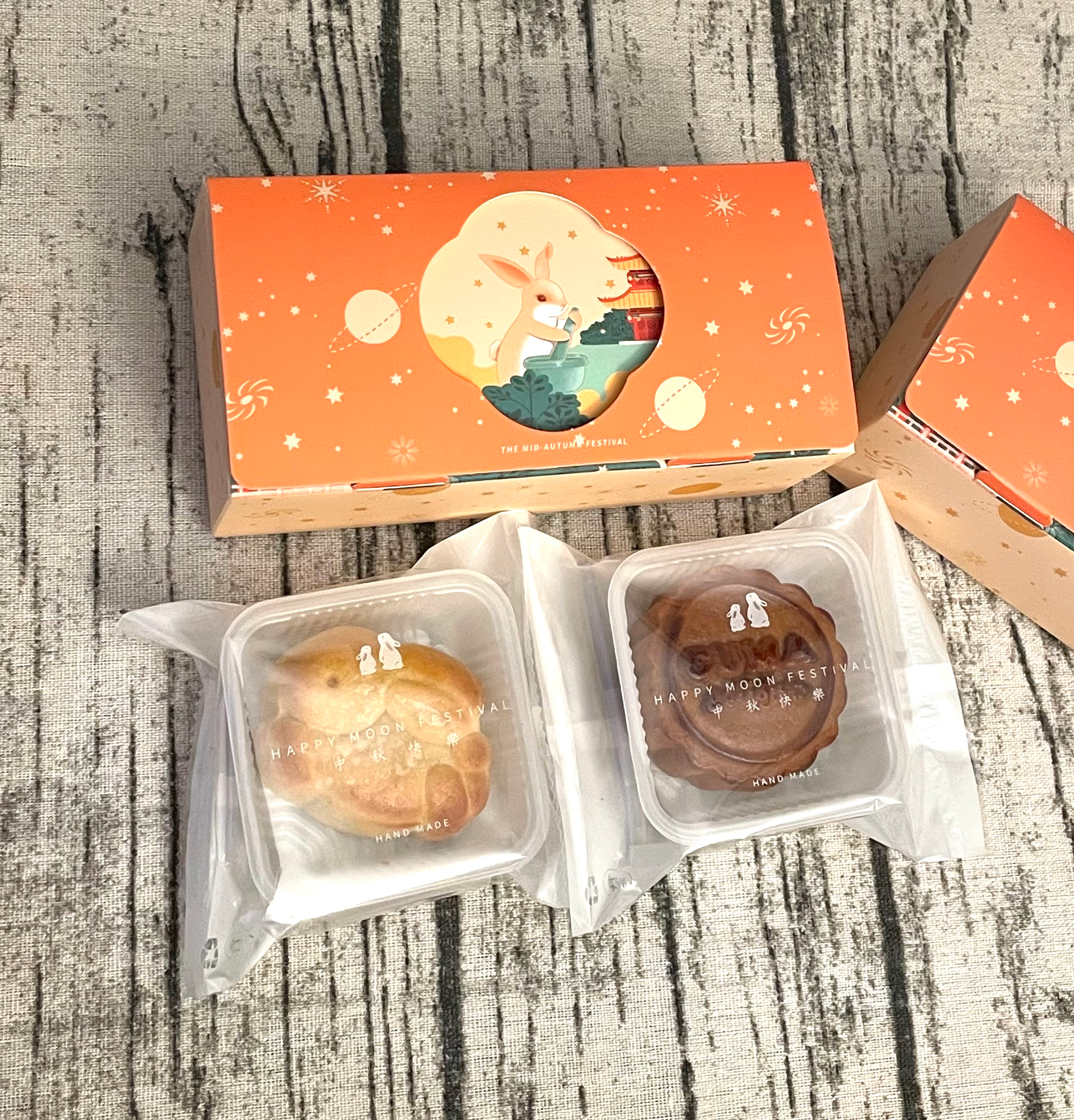 2 Mooncakes Gift Box 兩個裝月餅禮盒