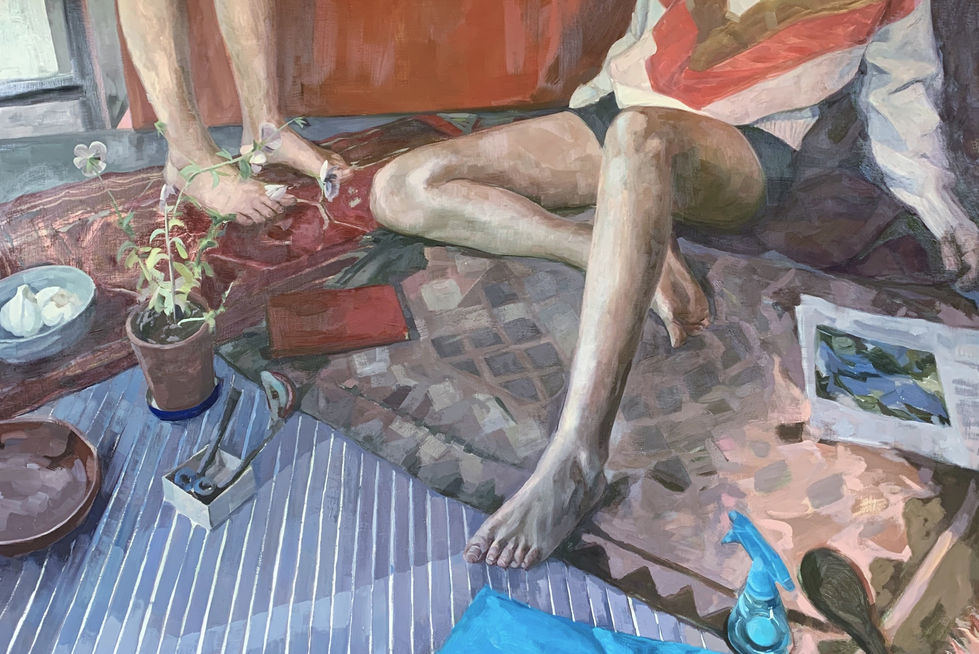 A Still Life. Oil on Canvas. 60 x 48 in..jpg