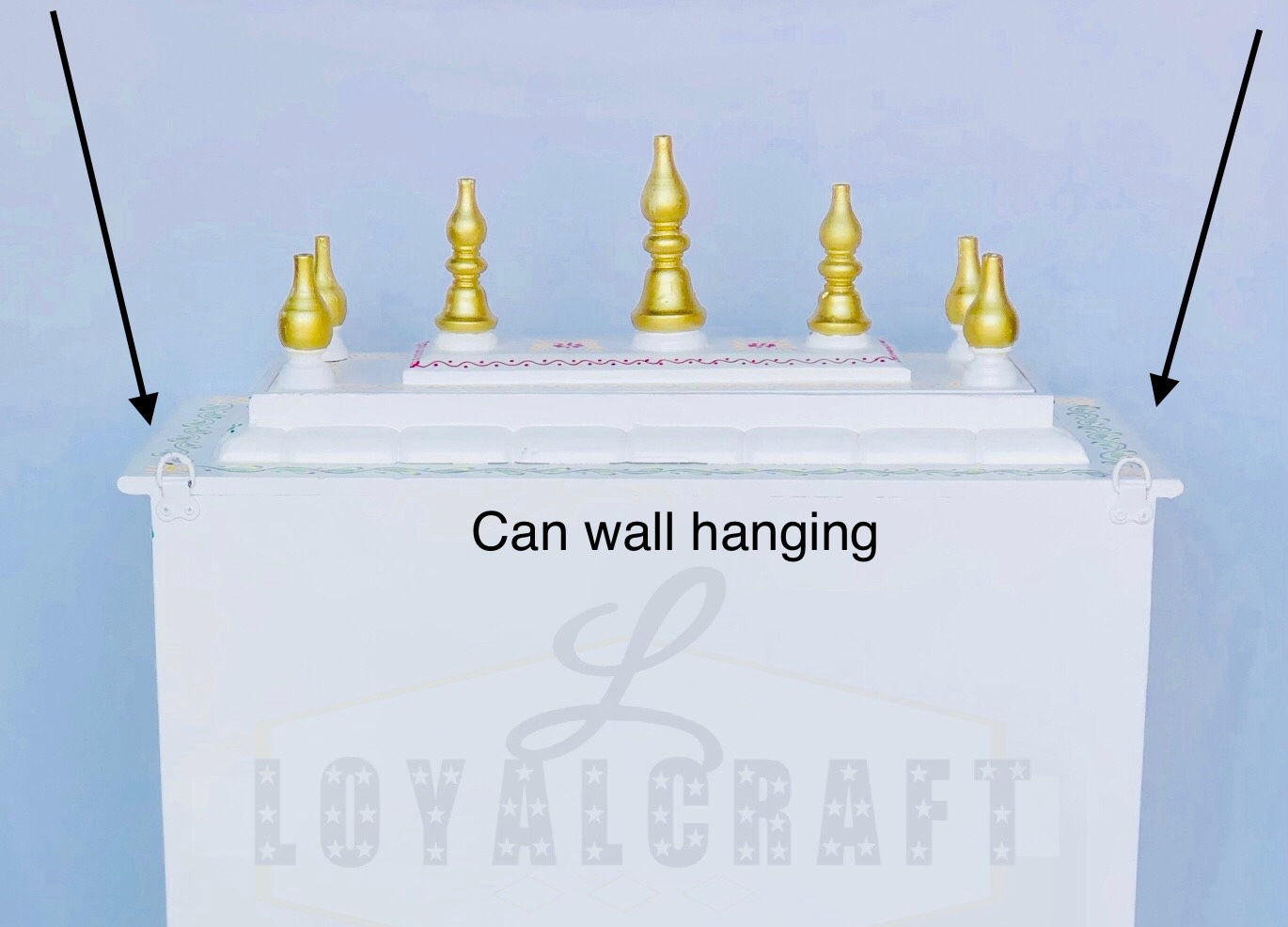 White paint home Temple