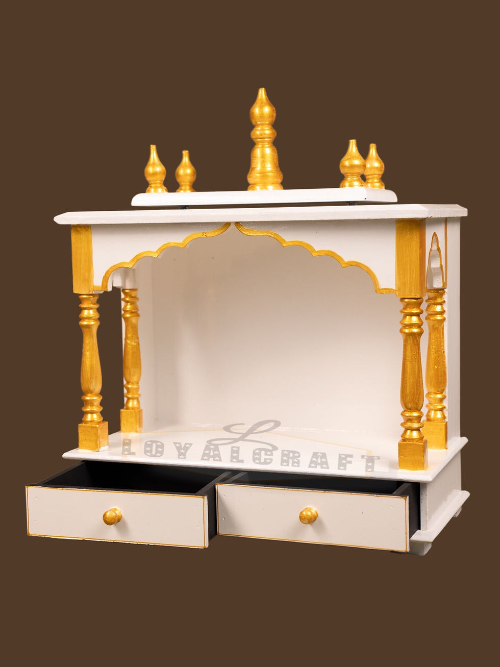 Thumbnail: Rich colour home temple 