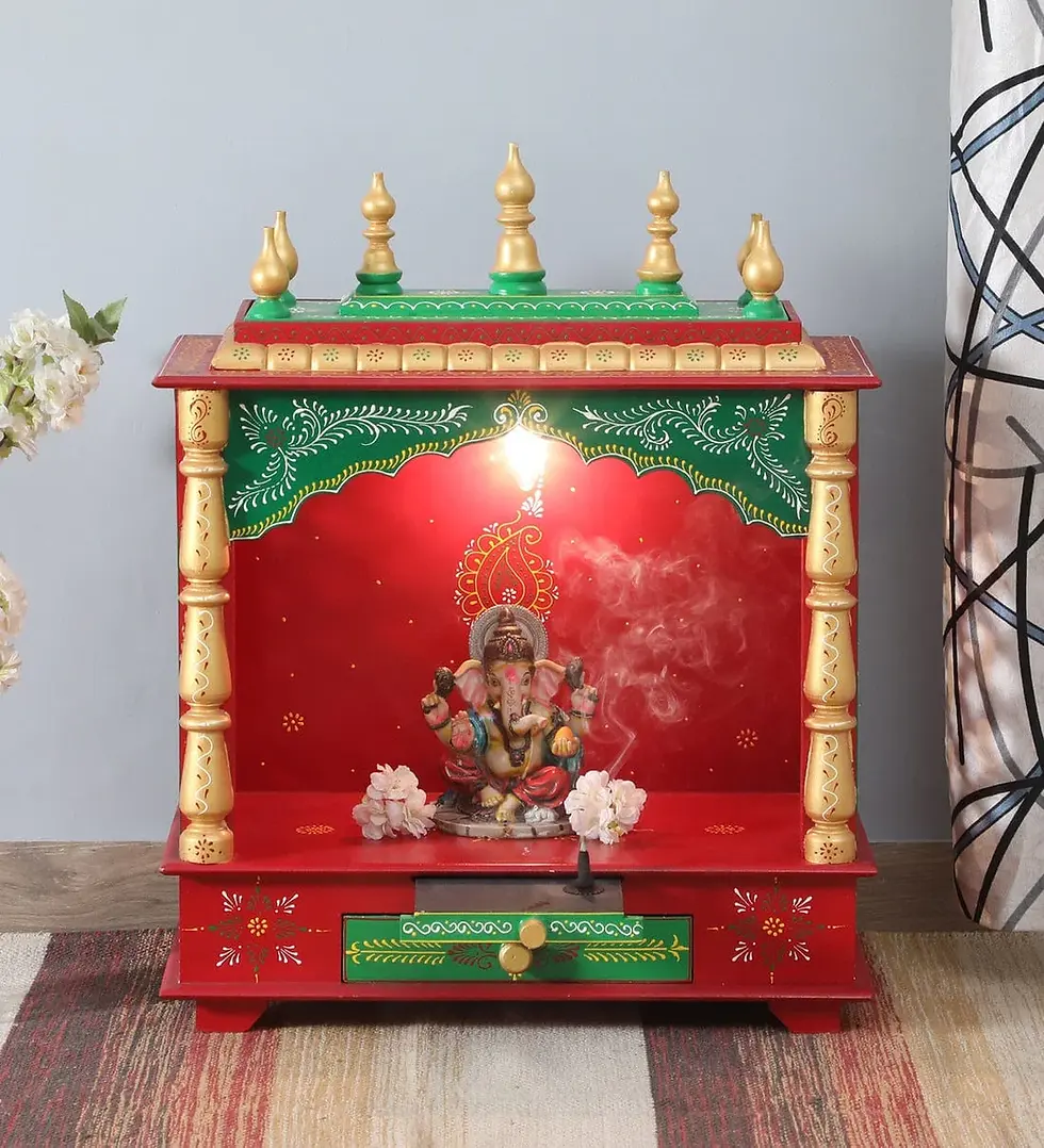 Thumbnail: Large homemade temple 