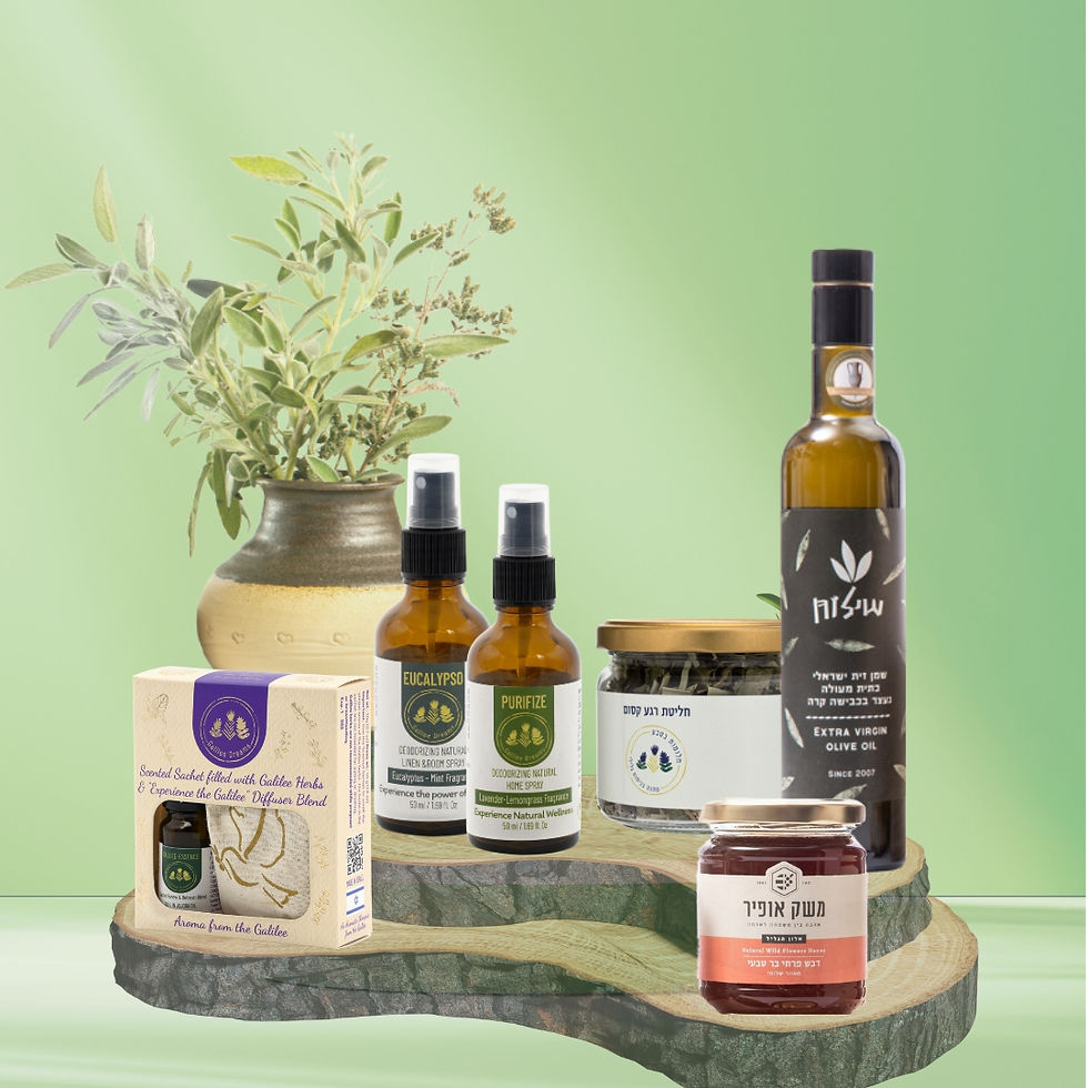 טבע וחגיגה במארז מתנה לראש השנה (מתנות לעובדים)