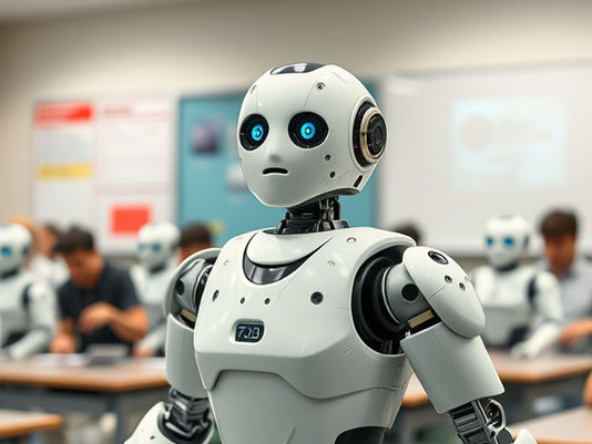 Humanoid Robots Enter Classrooms as "Physical AI" Test Begins