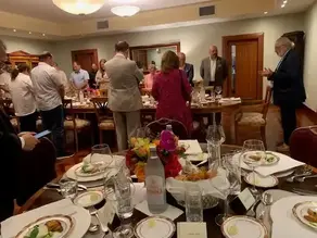 The Archbishop of Los Angeles treated representatives from Latin American communities to a special dinner.
