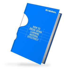 Light blue colored book with white design print