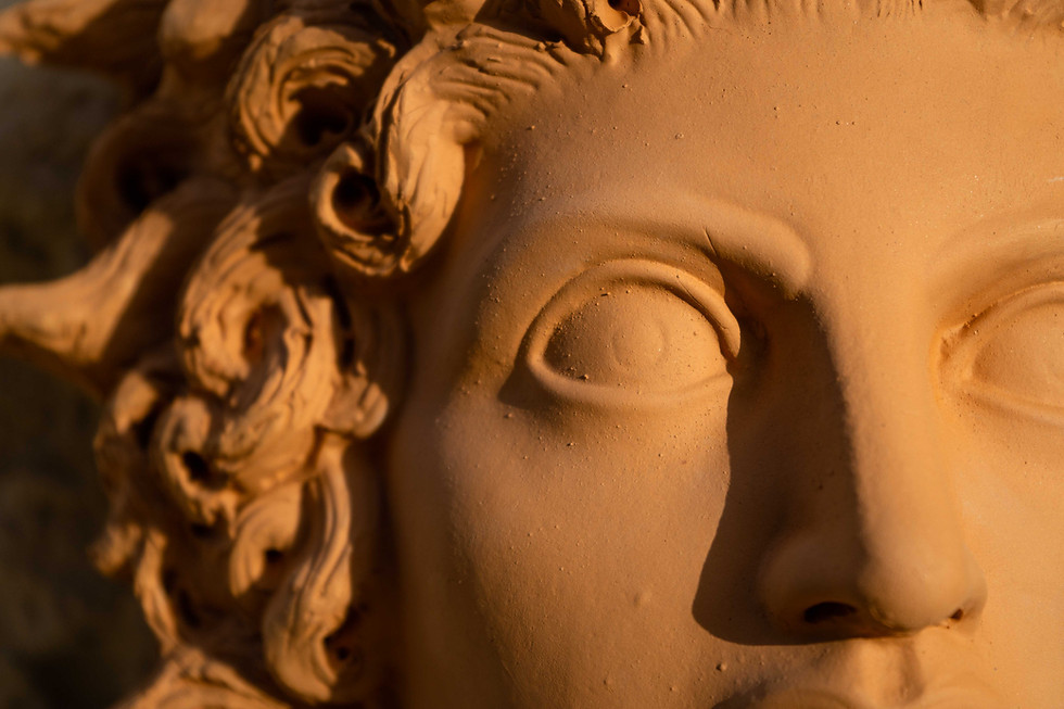 Miniatura: Maschera Medusa - Grezza