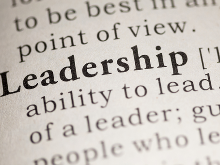 A photo of a book that highlights the word leadership. This portrays the blog that of Shrien Dewani about validation as a leadership skill.