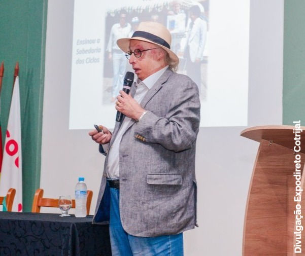 Roberto Calza, gerente do Frigorífico Cotripal, compartilhou o case de sucesso da cooperativa Programas para Carnes de Qualidade.