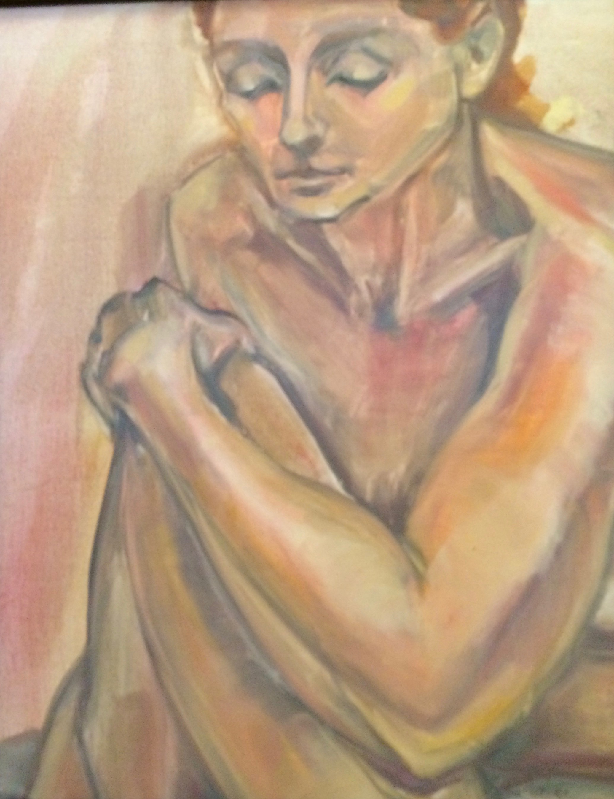 Rebecca oil 31h"x25w"