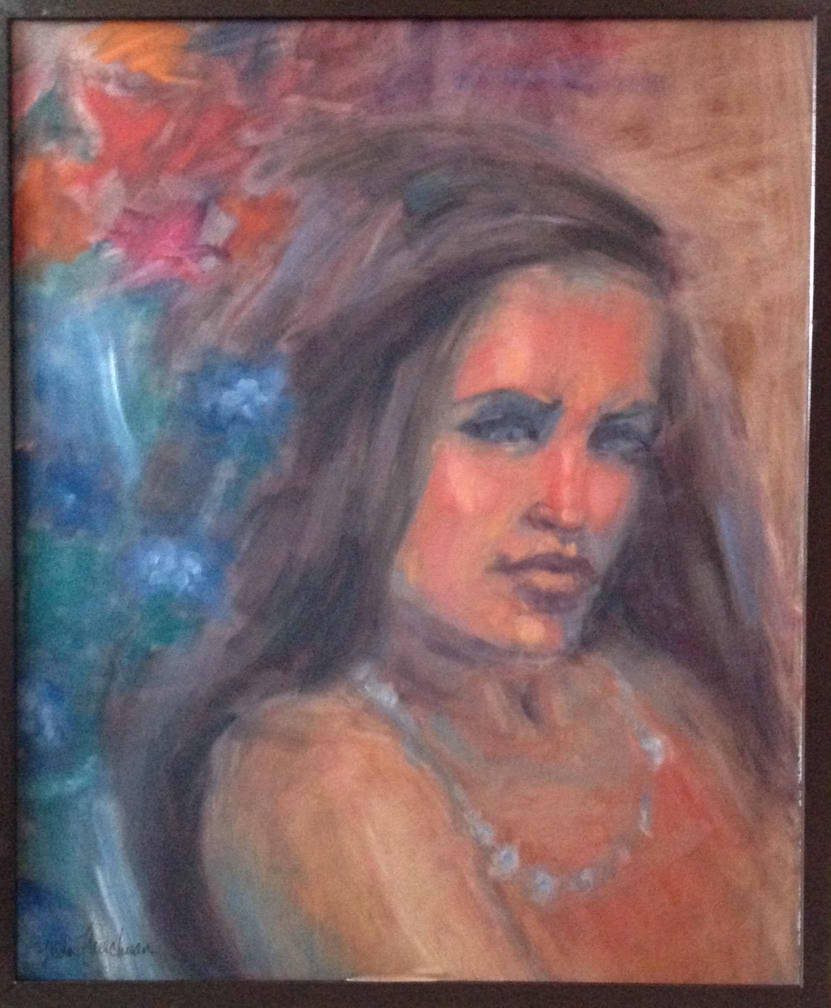 Cleopatra oil 36h"x30w"