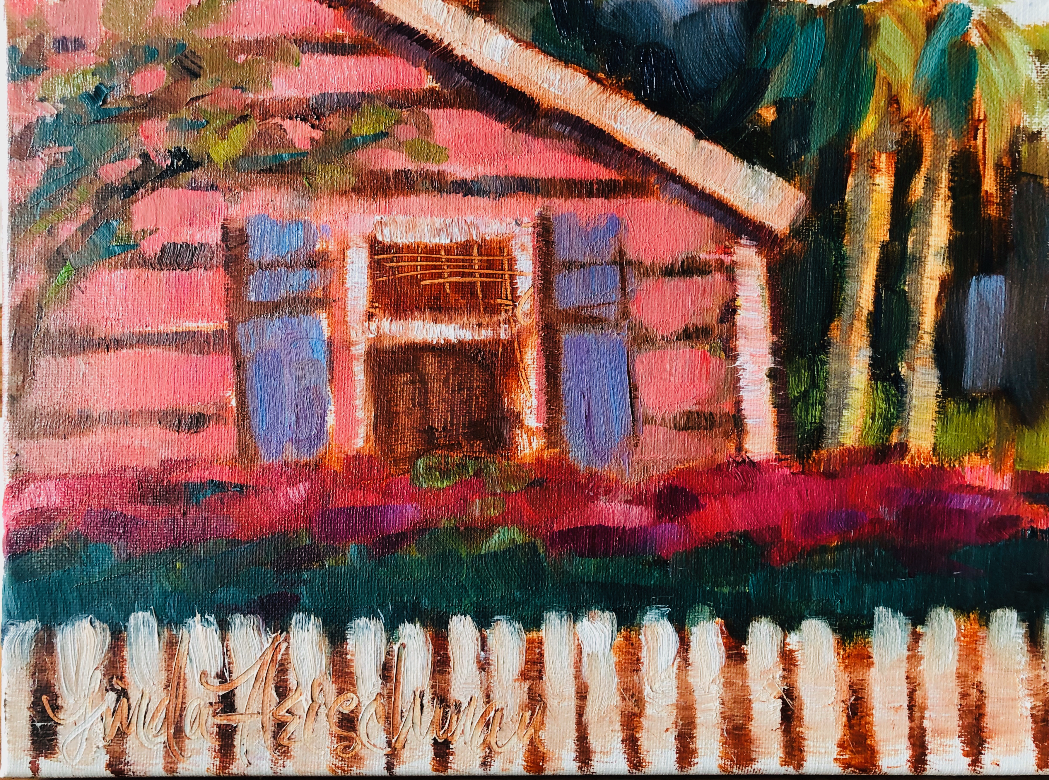 Bankers Row Pink Cottage Delray