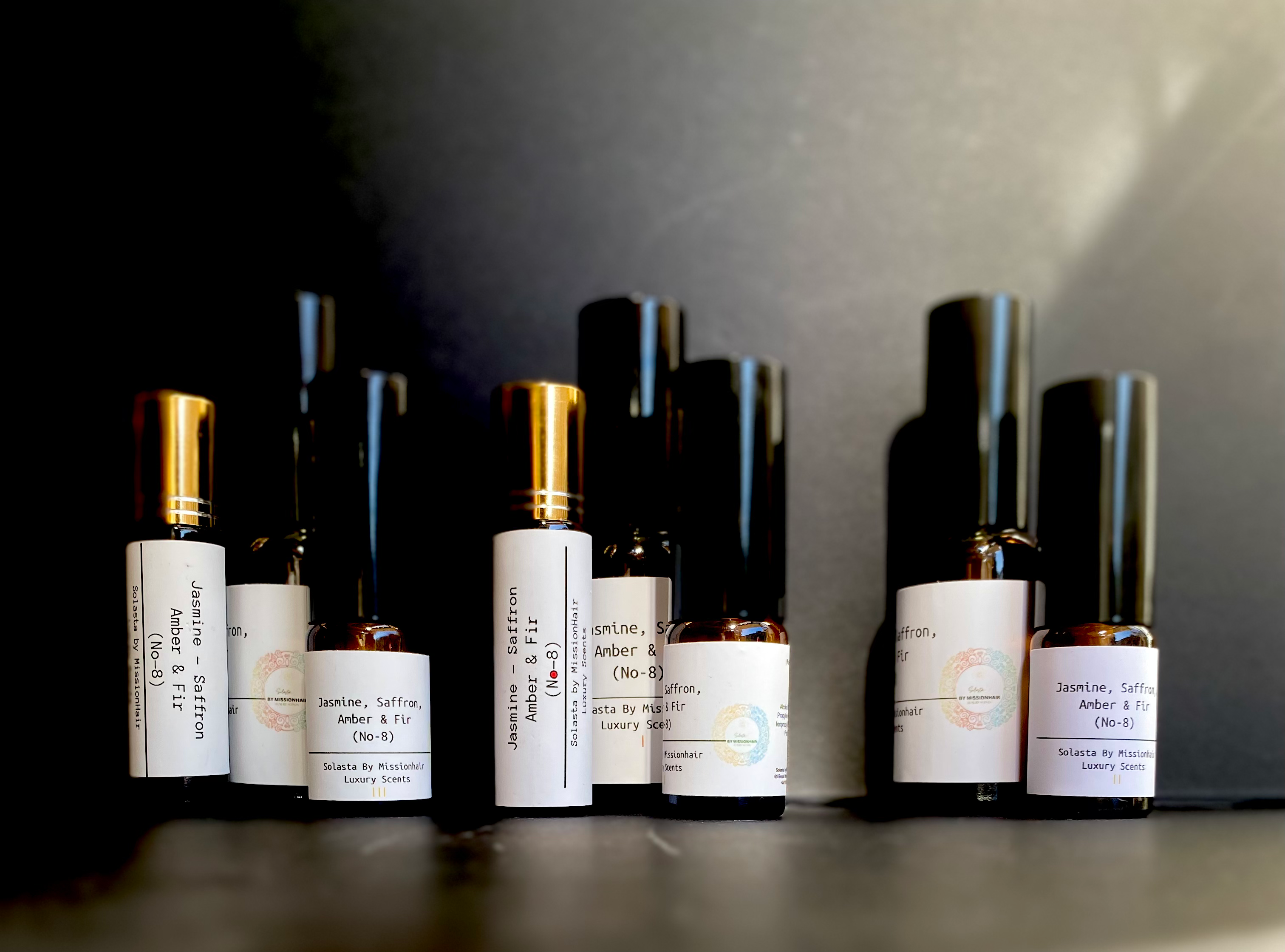 Jasmine - Saffron - Amber & Fir (No-8)