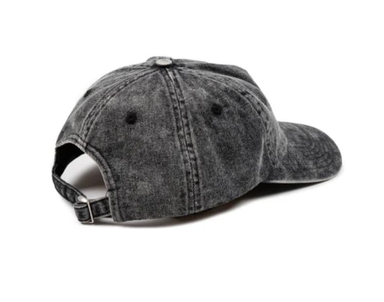 Thumbnail: Casquette Bisous Skateboard Lips Bleach Black