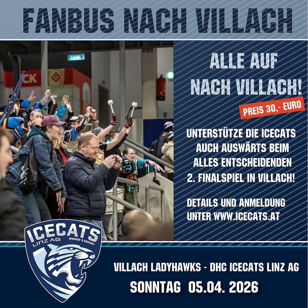 Fanfahrt zum DEBL-Finale gegen Villach Ladyhawks