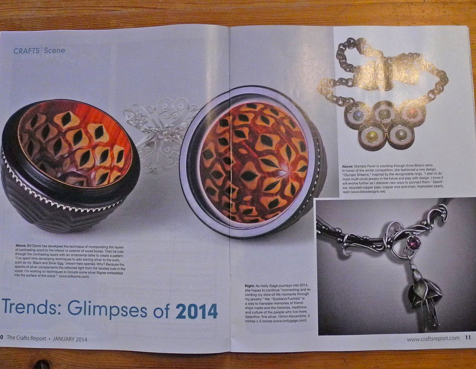 Fine Silver Jewelry artist Holly Gage