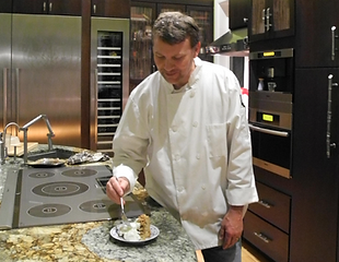 Chef Christopher Gage in the Kitchen
