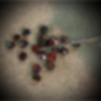 Black Fire Round Faceted Cultured Opal 7mm movie