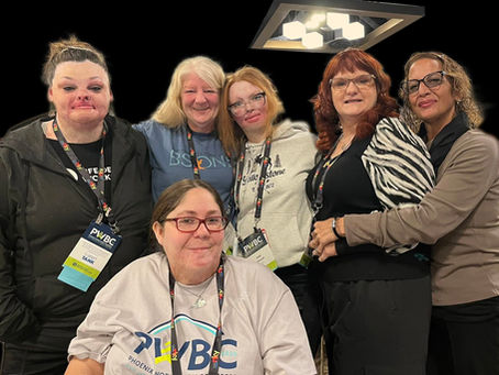 Friendships made at the Warrior Scar Jewelry Workshop