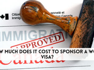 How much does it cost to sponsor a work visa