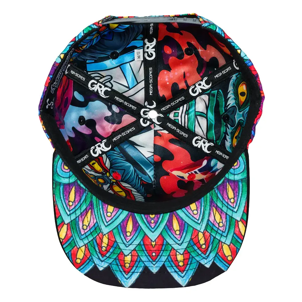 Thumbnail: MegaScopes Green Owl Snapback hat