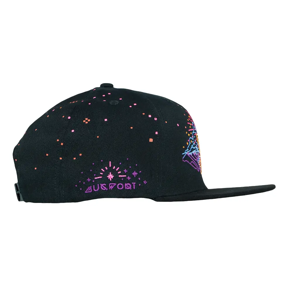 Thumbnail: Mugwort Hummingbird Black Snapback Hat