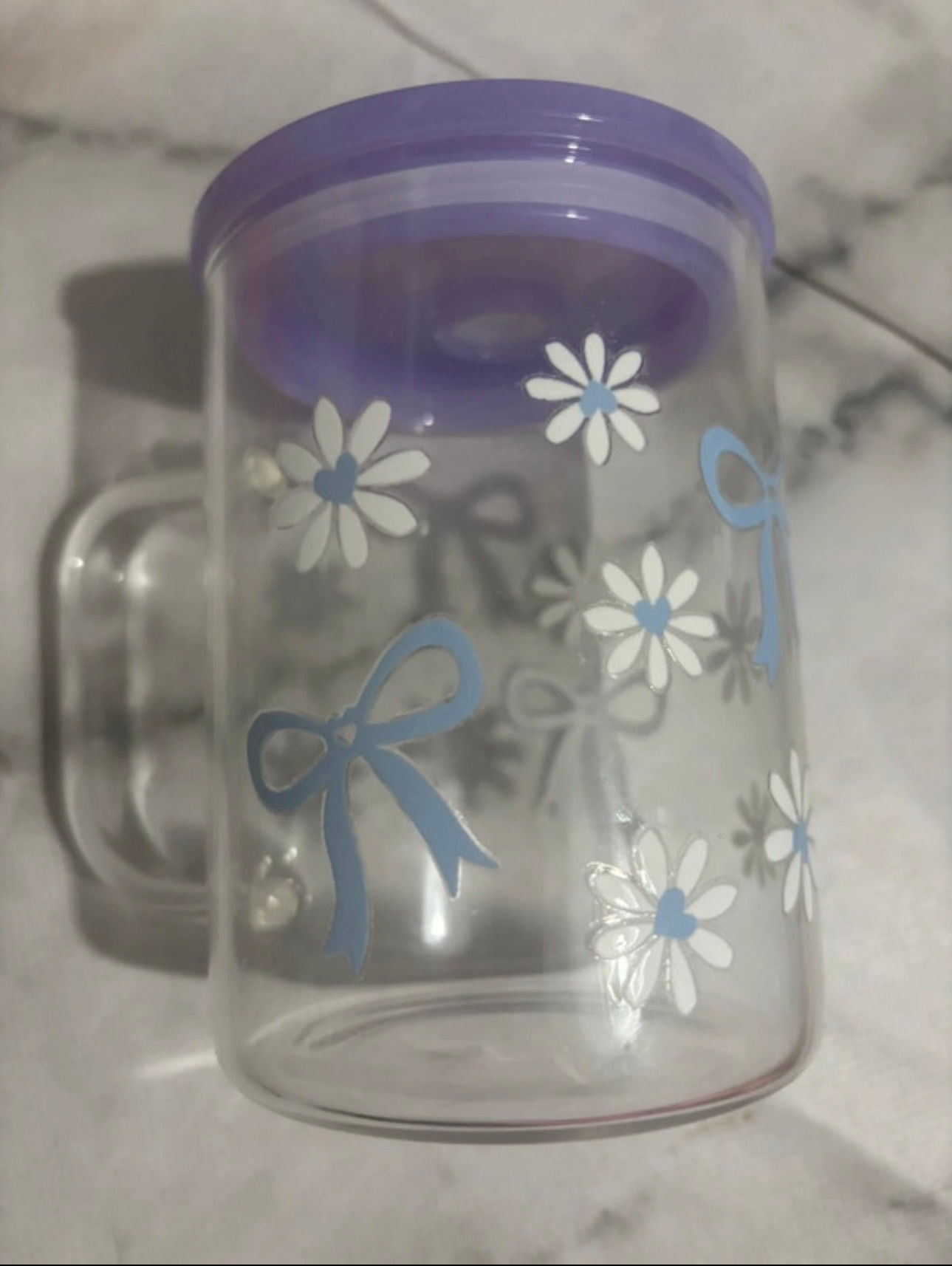 Bow Glass Cup