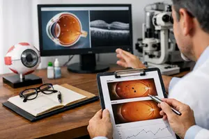What helps eye floaters go away