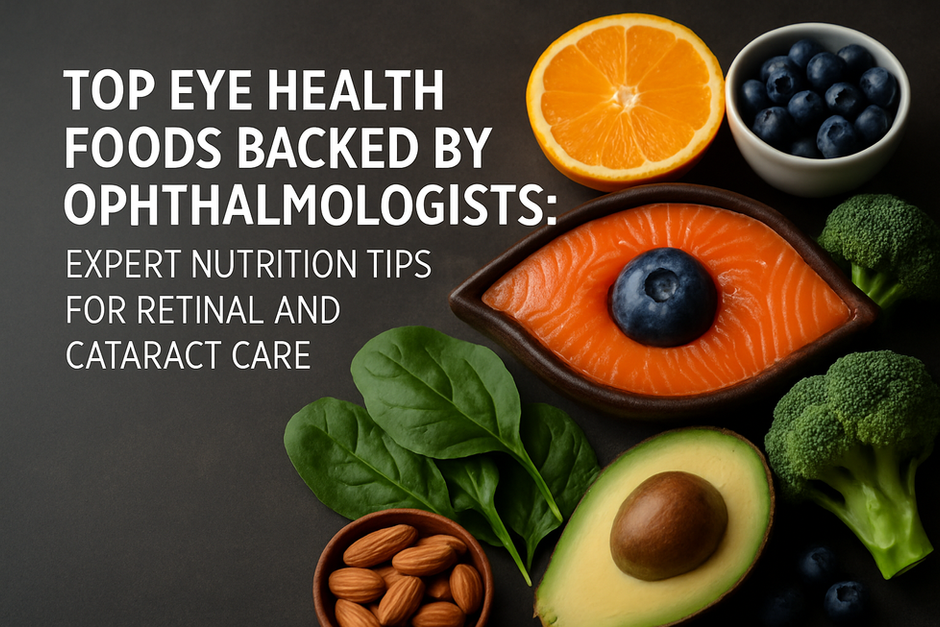 Top Eye Health Foods Backed by Ophthalmologists: Expert Nutrition Tips for Retinal and Cataract Care
