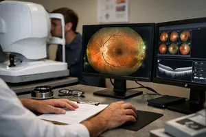 What is ultra-widefield retinal imaging