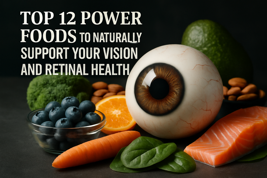 Top 12 Power Foods to Naturally Support Your Vision and Retinal Health