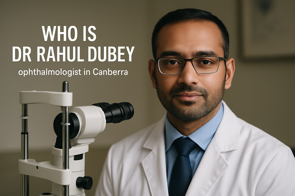 Who is Dr Rahul Dubey ophthalmologist in Canberra