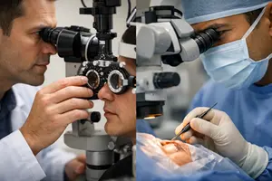 What is the difference between optometrist and ophthalmologist