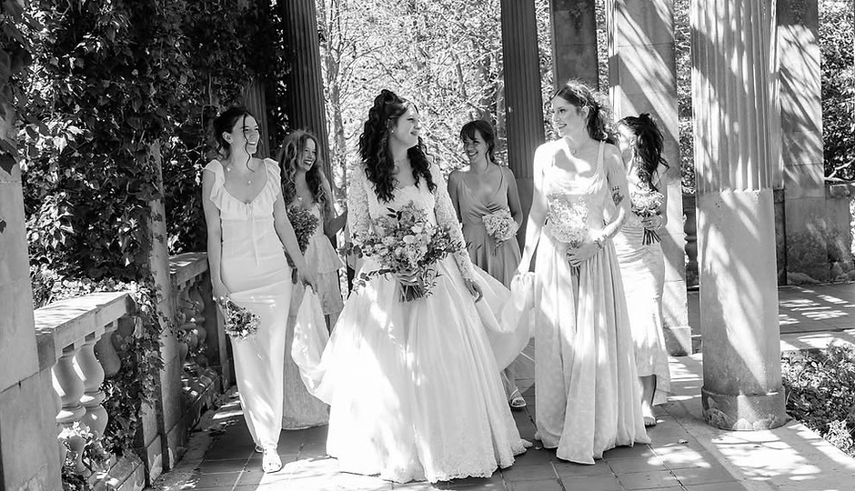 Spring Wedding at Harkness Memorial Park, photo by Sam Chinigo