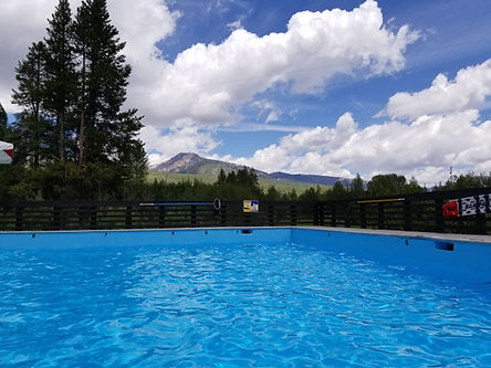 minneral hot springs fed swimming pool