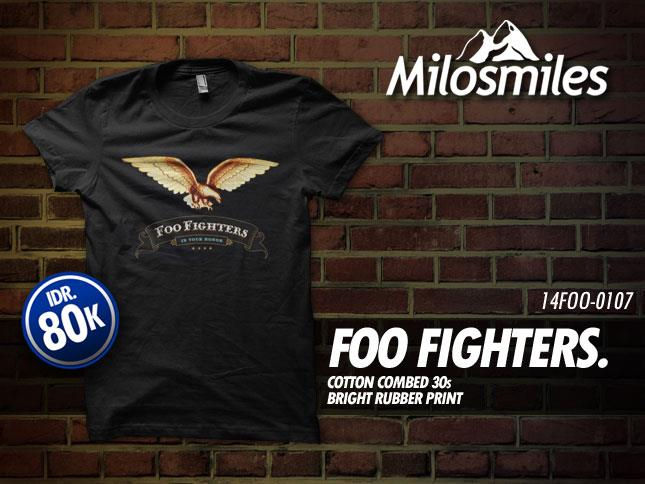 MILOSMILES FOO FIGHTERS MERCH