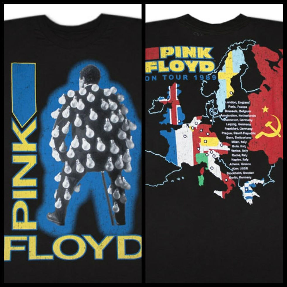 PINK FLOYD-Tour 89 T-SHIRT