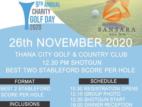 THE BEAUMONT PARTNERSHIP 9TH ANNUAL CHARITY GOLF DAY 26TH NOVEMBER 2020